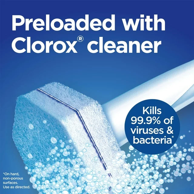 Clorox ToiletWand Disinfecting Refills, Disposable Wand Heads