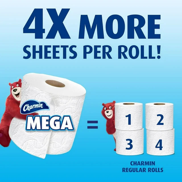 Charmin Ultra Strong Mega Roll Toilet Paper, 32 ct.