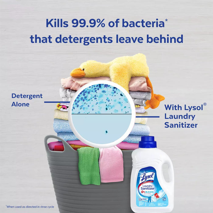 Lysol Laundry Sanitizer, Crisp Linen, 150 fl. oz.
