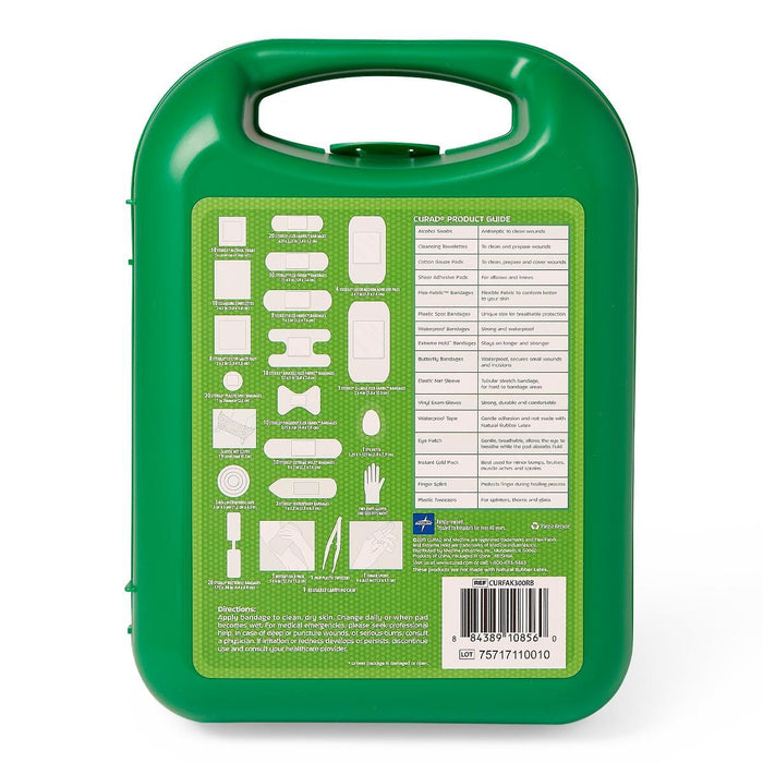 Curad 175-Piece Latex-Free Complete First Aid Kit