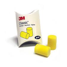 3M™ E-A-R™ Classic™ Earplugs 310-1001, Uncorded, Pillow Pack, 2000 Pair/Case