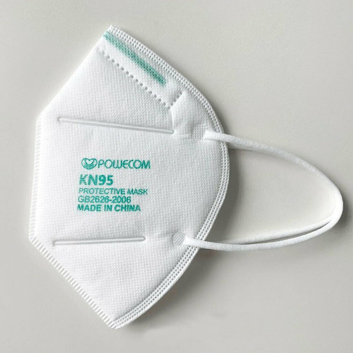 Powecom KN95 -facemask with ear loop - PACK of 20 -  Approved and Tested