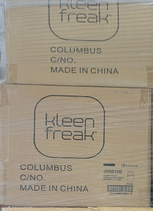 Kleen Freak 70-Count Disinfecting Wipes (Distributed by WAXMAN INDUSTRIES)