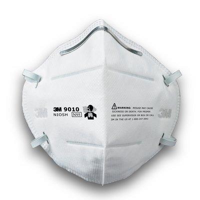 Face Mask - 3M N95 Model 9010 - 500 Masks - NIOSH Approved