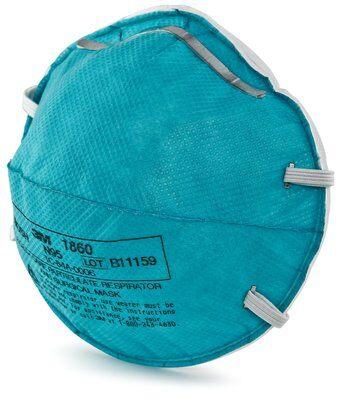 3M N95 model 1860 NIOSH - 20 masks - $4.9 each - FREE SHIPPING - Brooklyn Equipment