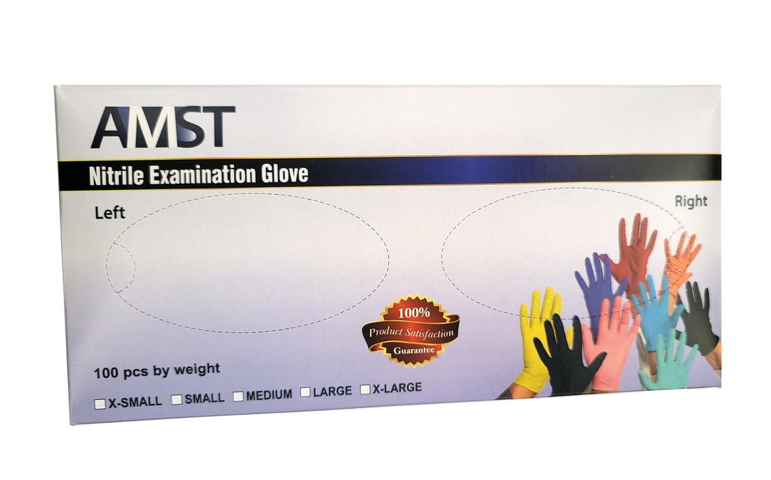 Green Nitrile Exam Gloves | 100 - Box by weight | 7 Mil | 12 Inch Cuff | Multi-Purpose Use