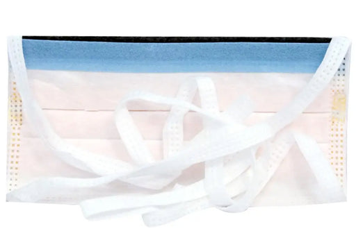 Face Mask - Halyard FLUIDSHIELD ASTM Level 3 Fog-Free Surgical Mask With Ties - 99% Filtration - Box Of 25 Masks - FREE SHIPPING