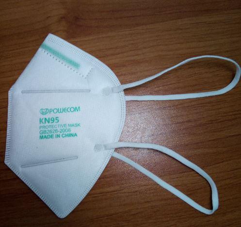 KN95 with HEAD elastic - on FDA Authorized list - pack of 500 -  $2.4/mask - free shipping - Powecom - Brooklyn Equipment