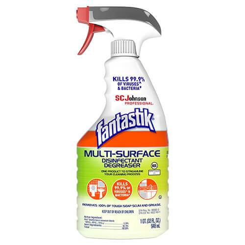Disinfectant Spray - Fantastik Multi - Surface Disinfectant Degreaser - Kills 99.9% Of Viruses And Bacteria - Pack Of 1