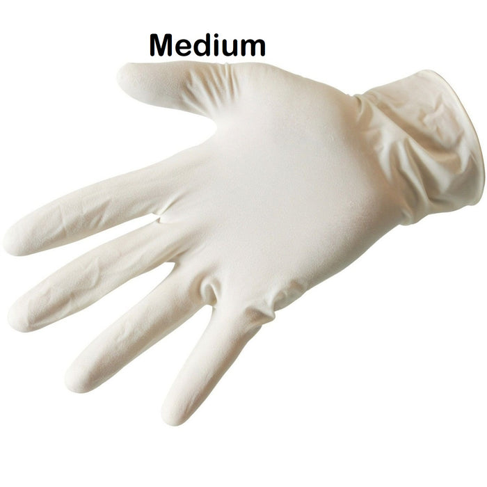 Latex Gloves Powder-free | 100 gloves - box by weight