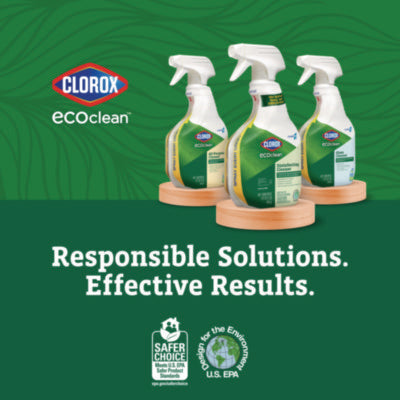 Clorox Pro EcoClean All-Purpose Cleaner, Unscented, 32 oz Spray Bottle, 9/Carton