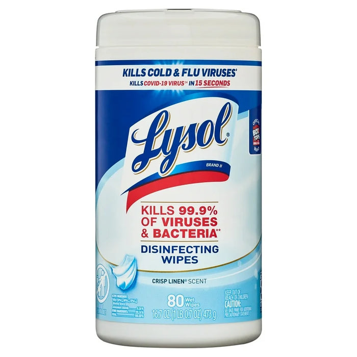 Lysol Advanced Cleaning Disinfecting Wipes Ocean fresh, 72 ct.