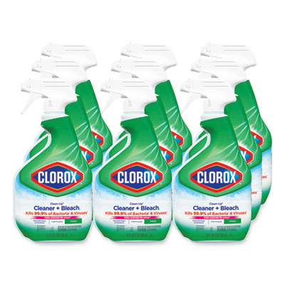 Clorox Clean-up® Green - Original Scent - Disinfectant with Bleach - 9-Pack of 32 oz Sprays