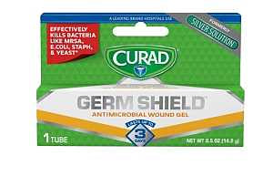 CURAD Germ Shield Antimicrobial Wound Gel 0.5oz 1Ct