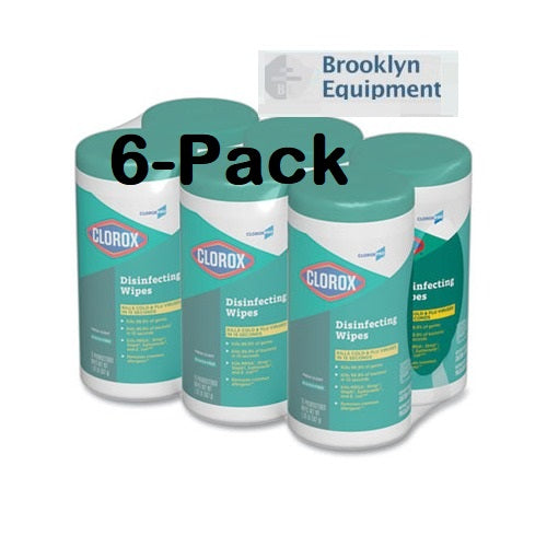 480 Clorox Disinfecting Wipes - 6 canisters of 75 wipes - Fresh