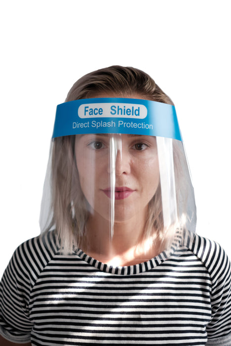 Direct Splash Protection Face shield - Box of 10 - FREE SHIPPING - Brooklyn Equipment