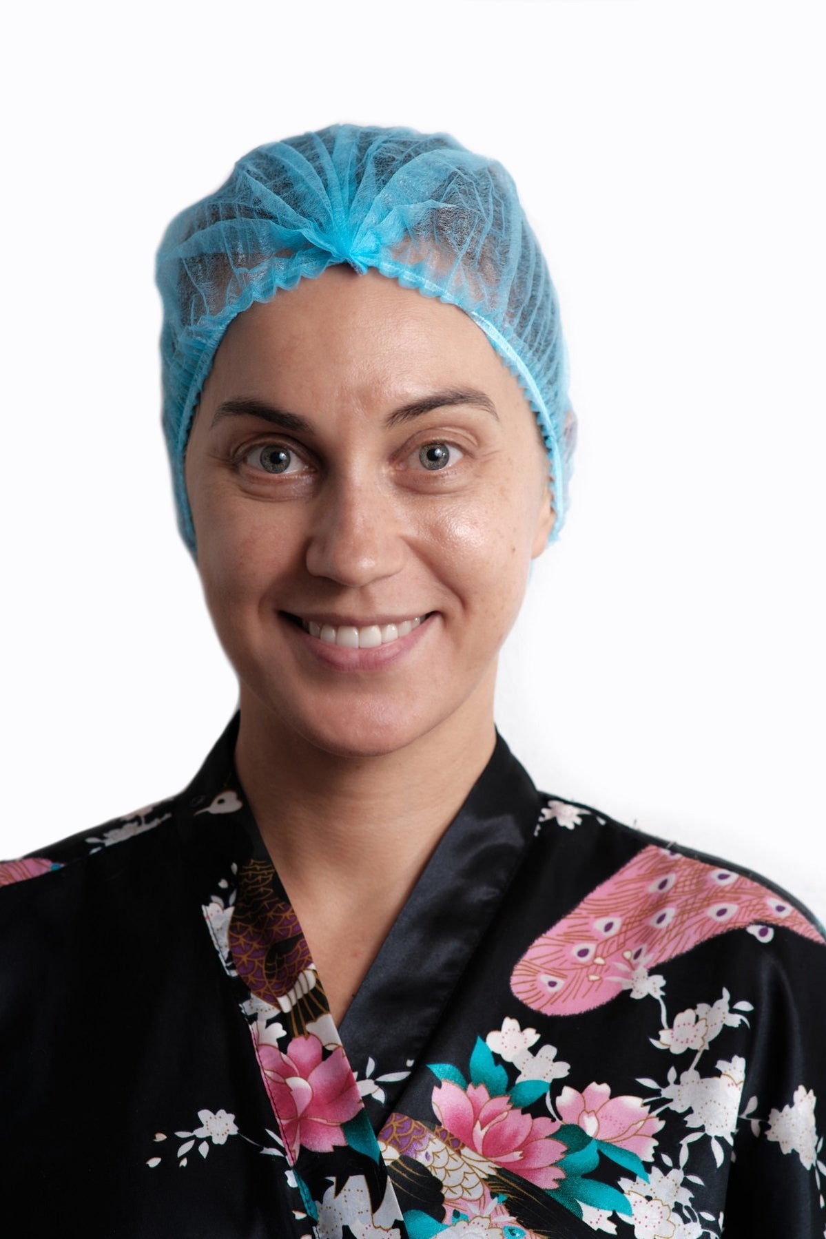 Medical Hair Cover Nurse Caps Head Covers 21", Blue, Bag of 100 — Brooklyn Equipment