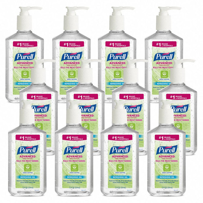 12oz PURELL® gel hand sanitizer - with pump