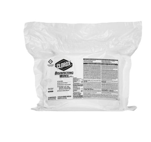 1 Wipes Clorox® Disinfecting Wipes Refill - 1 bag of 700 wipes - Fresh Scent - Commercial grade - Brooklyn Equipment