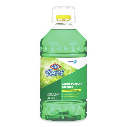Clorox 31525 175 oz. Bottle Fraganzia Multi-Purpose Cleaner - Forest Dew Scent (3/Carton)