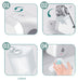 Hand Sanitizer - 1 Automatic Hand Sanitizer Dispenser For GEL - Industrial Strength - Hands-Free - Battery Operated- Wall Mount