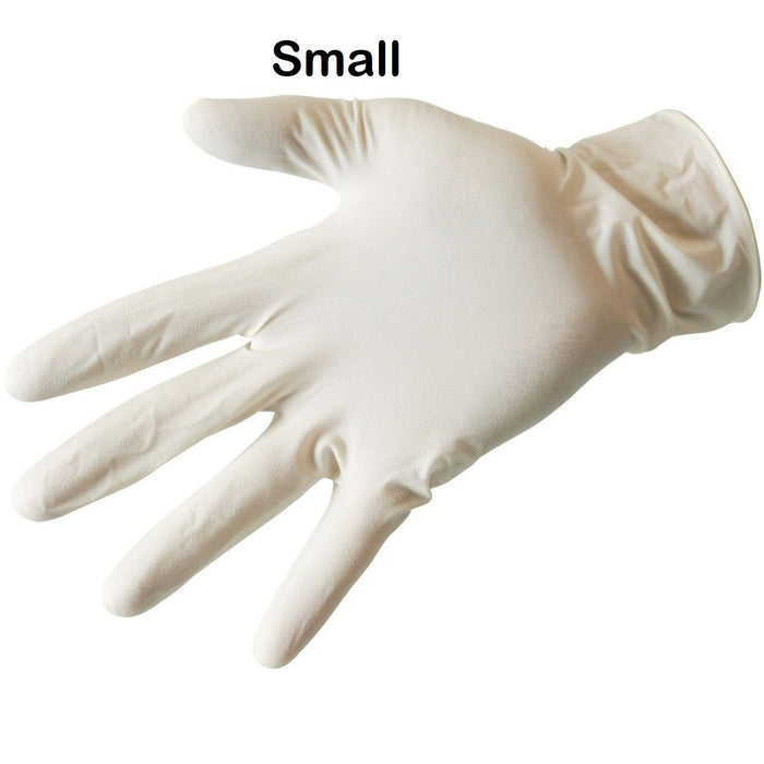 Latex Gloves Powder-free | 100 gloves - box by weight